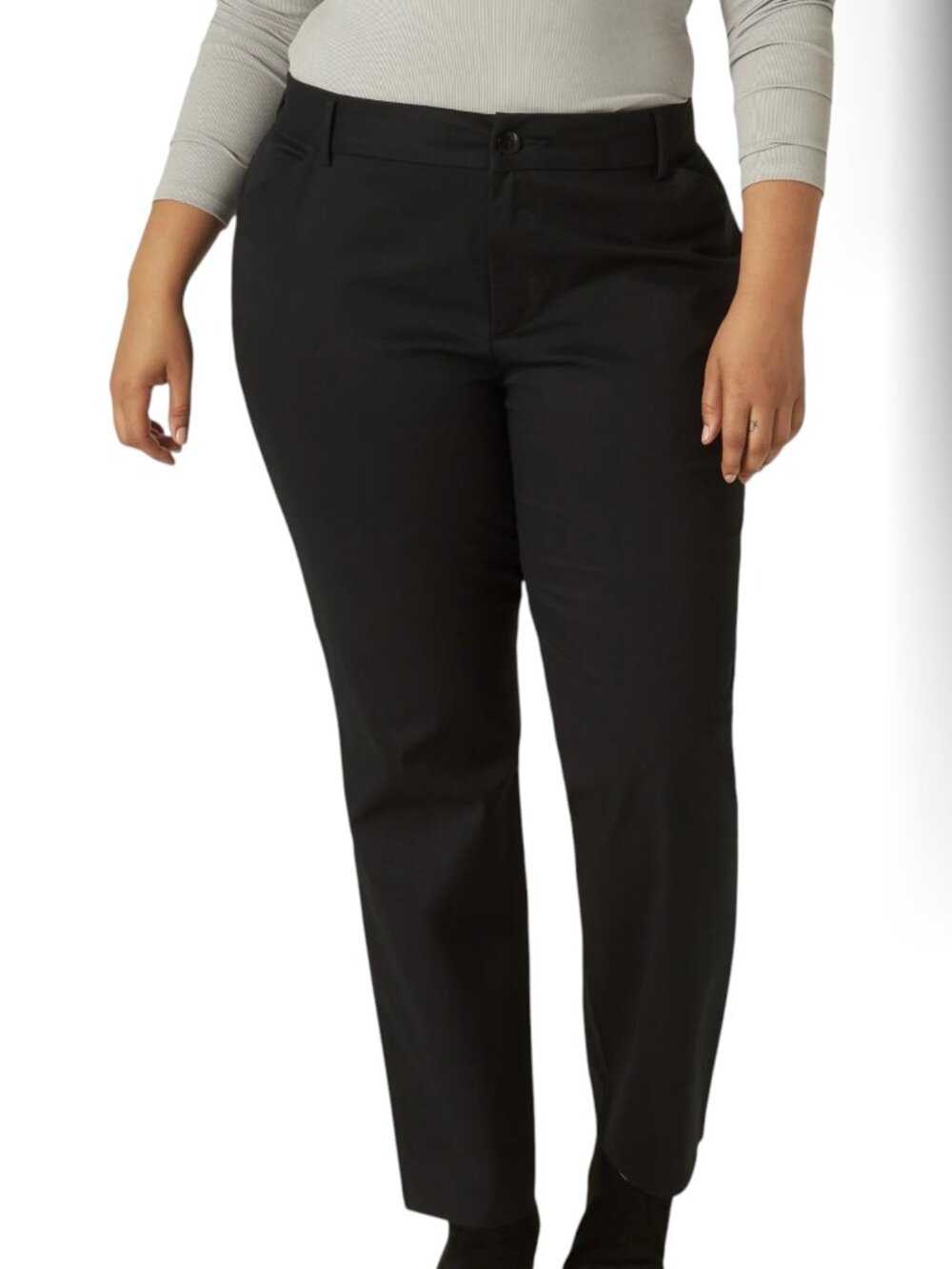 Women's Lee Wrinkle-Free Relaxed Fit Straight-Leg Pants - 24W